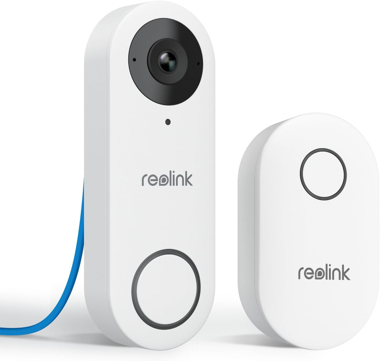 REOLINK 2K Video Doorbell with 3:4 View