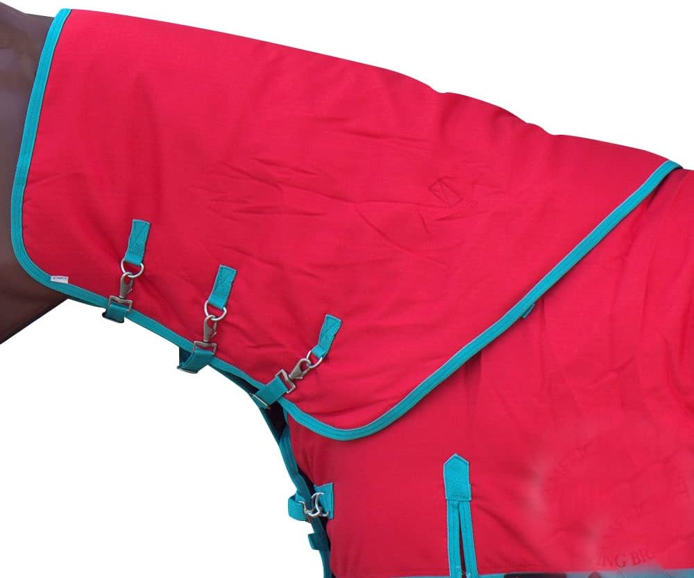 HILASON 1200D Winter Waterproof Poly Turnout Horse Hood Cover