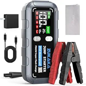 ZUKAKA Jump Starter 6000A Peak for All Gas and Diesel Engines