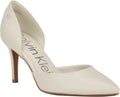 Calvin Klein Women's Gloria Pump - Sleek Pointed-Toe Block Heel Shoes