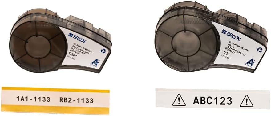 Brady Self-Laminating Wire Wrap & All-Weather Vinyl Labeling