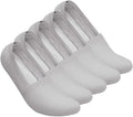 No Show Cotton Socks for Men and Women - Non Slip Low Cut Liners