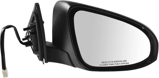 TRQ Right Mirror Passenger Side for 2012-2014 Toyota Camry