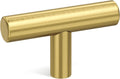 Goldenwarm gold cabinet knobs 50mm 100-pack - durable upgrade