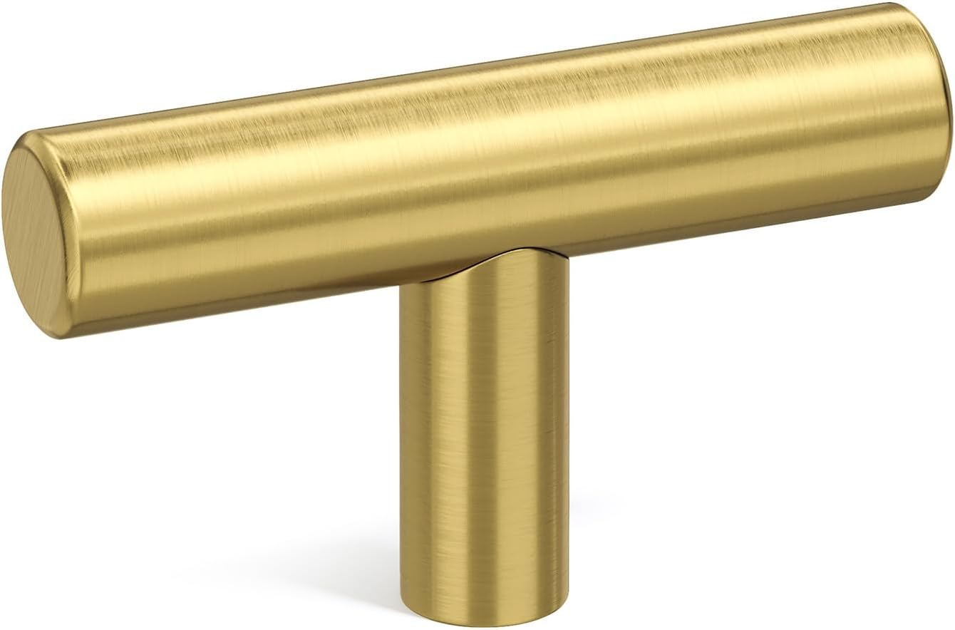 Goldenwarm Brass Cabinet Knobs for Stylish Kitchen Upgrade
