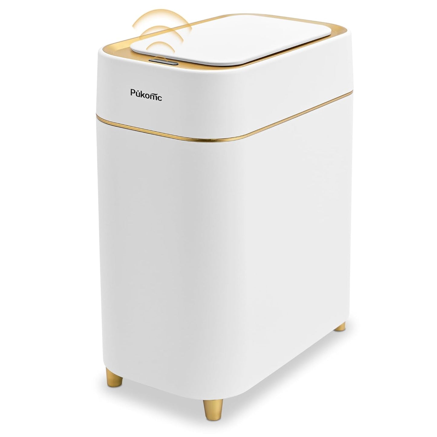 Pukomc Touchless Automatic Small Sensor Trash Can for Home