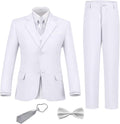 Boys Suit Set Slim Fit Kids Formal Suits Toddler Tuxedo - Complete