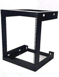 Raising Electronics 12U Wall Mount Open Frame 19 in Rack - Stable 80LB