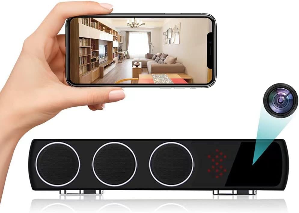 1080P HD WiFi Security Camera Speaker