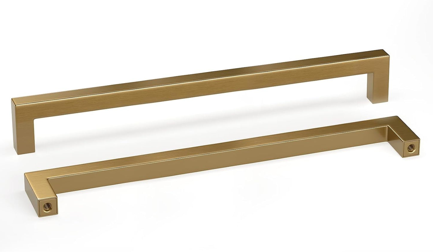 Champagne Bronze Cabinet Pulls for Modern Kitchen and Dresser
