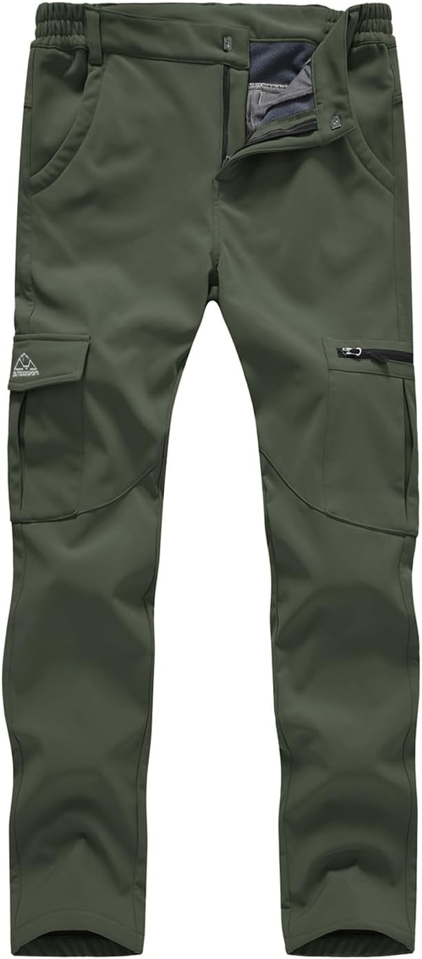 Gopune Women's Waterproof Windproof Insulated Hiking Pants