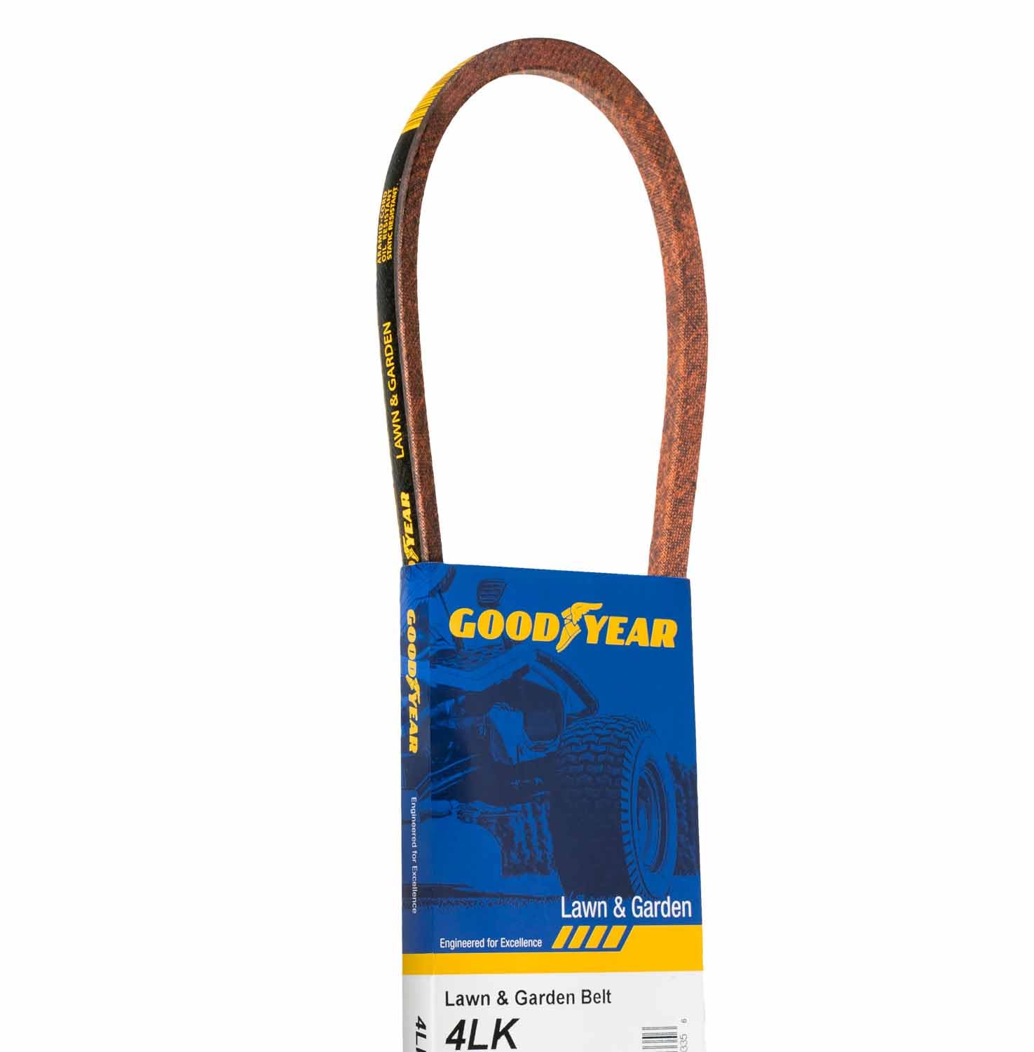 Goodyear 4LK930 Lawn and Garden Aramid V-Belt for Durability