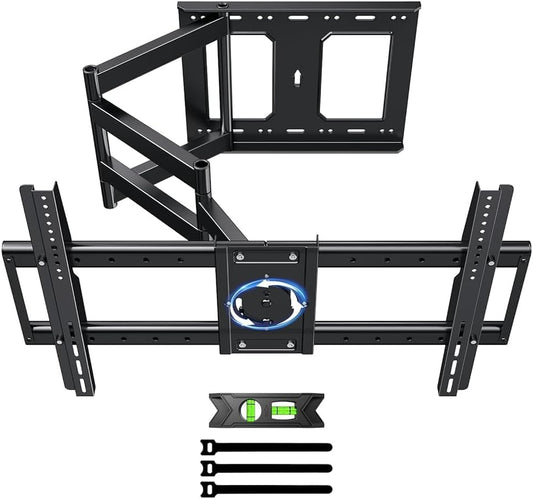 Long Arm TV Wall Mount with 180 Swivel and Tilt for 37-75 in TVs
