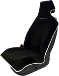 DryvaSeat Black Microfiber Towel Car Seat Cover - 1 Pack Waterproof