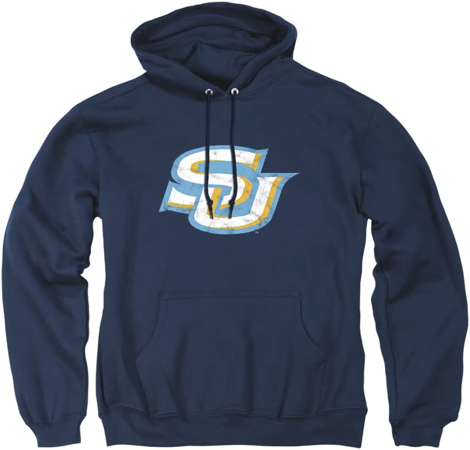 Official Collegiate Distressed Logo Hoodie for Everyday Style
