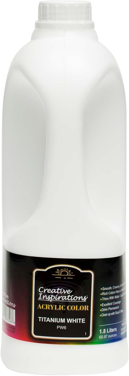 Creative Inspirations Acrylic Paint - Titanium White for Artists