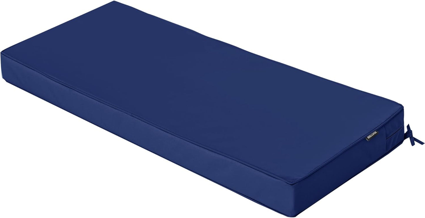 Outdoor Bench Cushions 45 x 18 Inch Waterproof for Patio Use