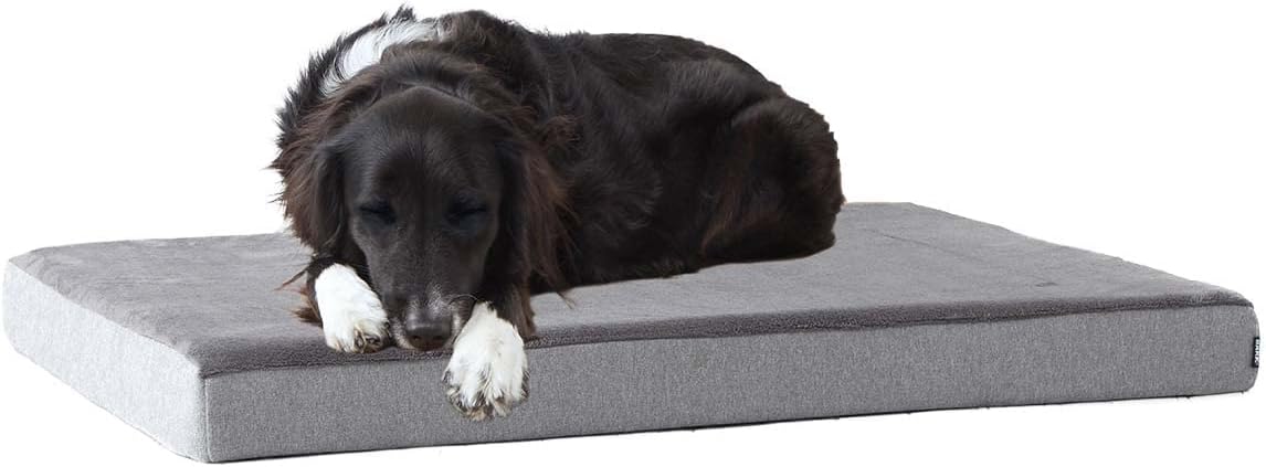 Orthopedic Dog Bed with Memory Foam for Joint Relief and Comfort