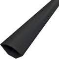 Small Corner Duct Cable Raceway 5 ft Pack of 5 - Black