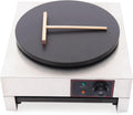 Professional 16 Electric Crepe Maker - Nonstick & Adjustable Temp.
