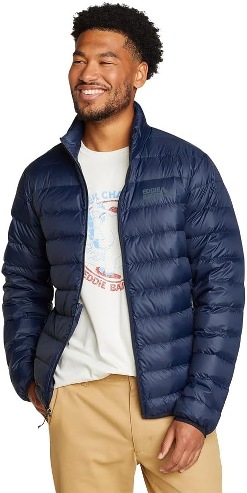 Eddie Bauer Men's CirrusLite Down Jacket for Ultimate Warmth