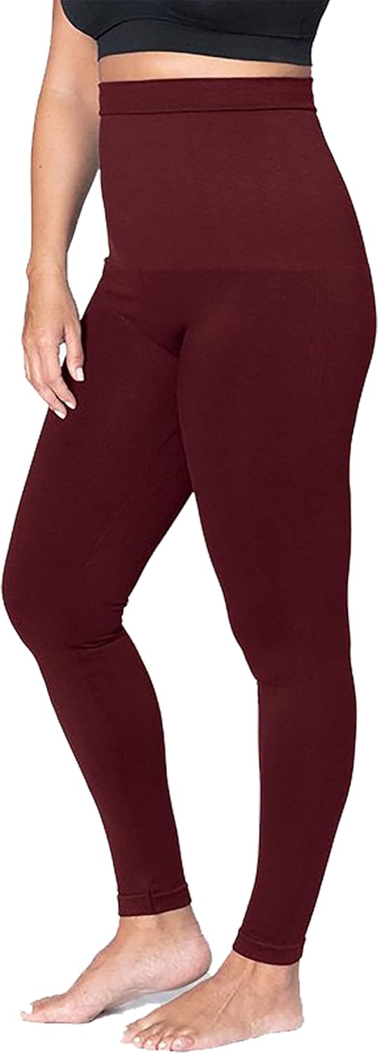 High Waisted Tummy Control Compression Leggings for Women