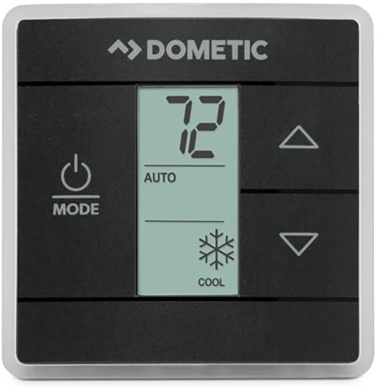 Dometic Black Thermostat: Precise Climate Control