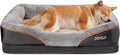 JOYELF Large Memory Foam Dog Bed - Orthopedic Comfort for Medium
