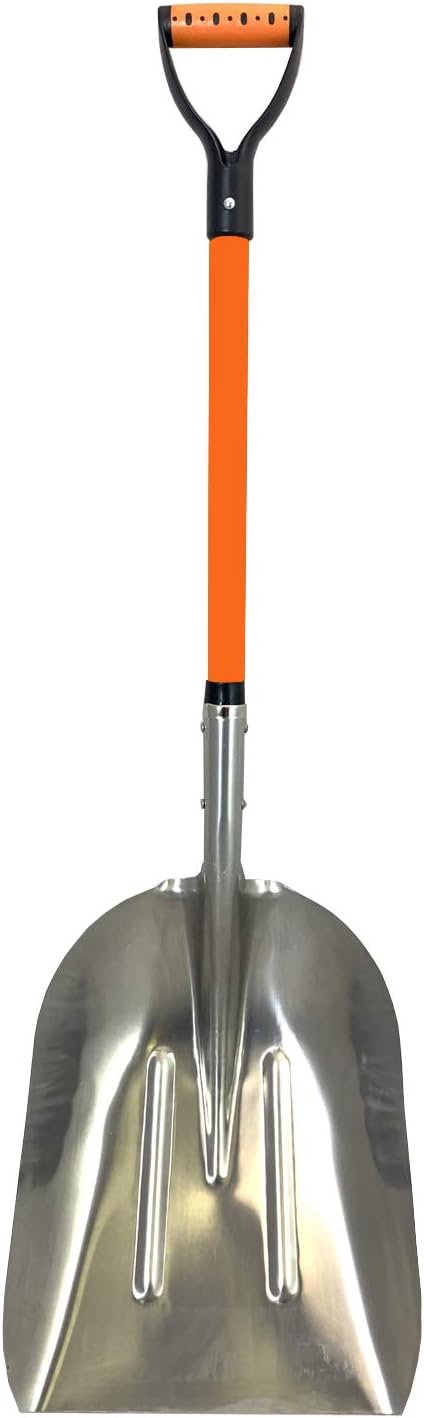 Ashman Aluminium 48 inch Snow Shovel for Easy Snow Removal