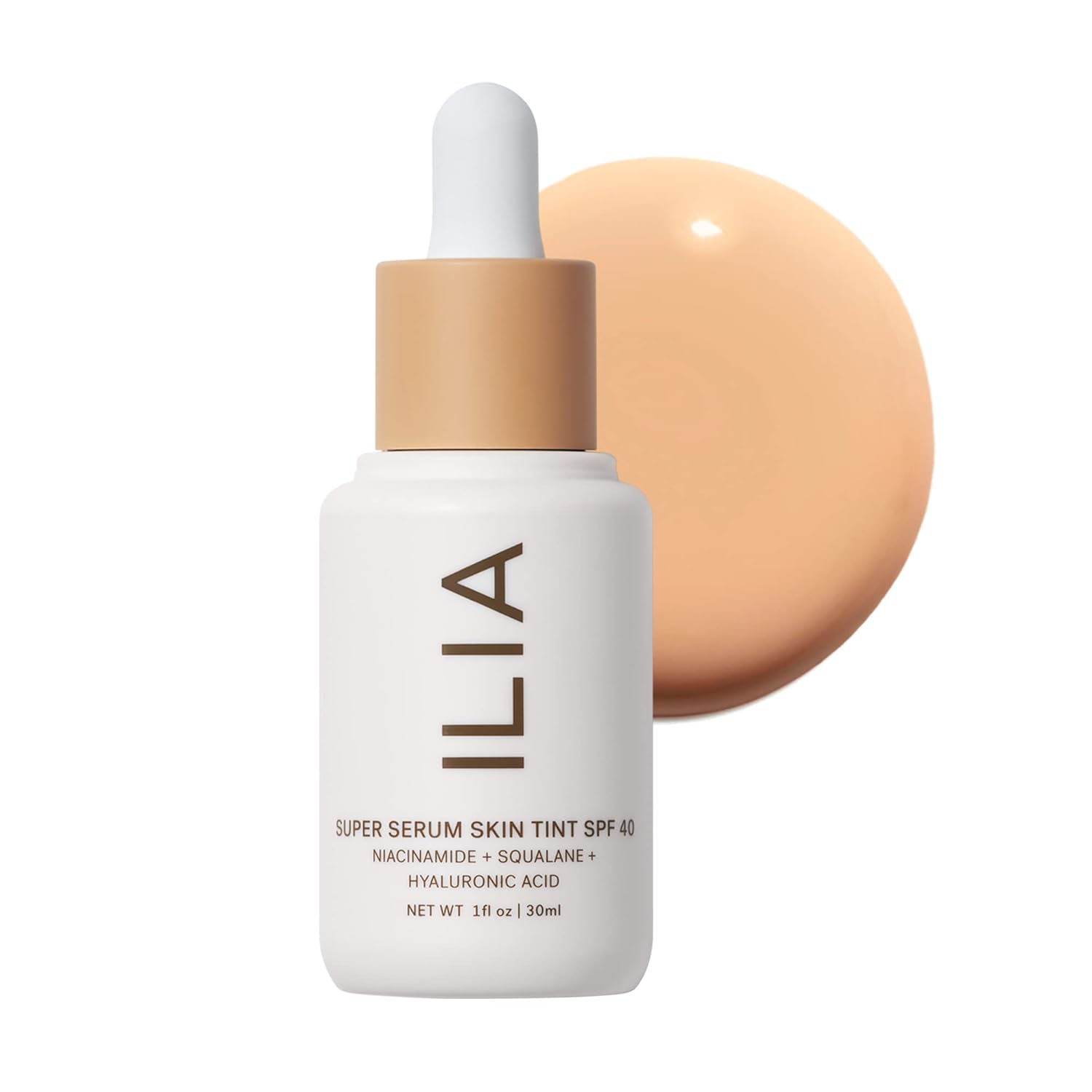 ILIA Super Serum Skin Tint SPF 40 for Hydration and Protection