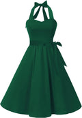 Women's Retro Polka Dot Dress - Iconic 1950s Fashion Piece