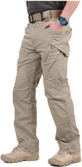 Men's Military Cargo Tactical Pants Ripstop Cotton Stretch - NAVEKULL