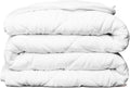 Twin/Twin XL Reversible Quilted Comforter - White Breathable