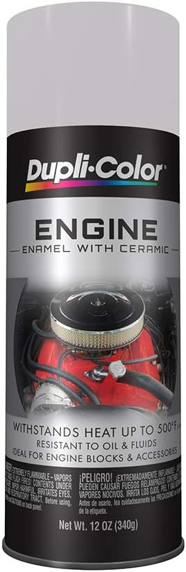 Dupli-Color DE1615-6 PK Engine Enamel Spray Paint - 12 oz
