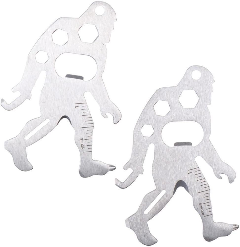 Stainless Steel Multi-Tool Carabiners - Bigfoot Gifts