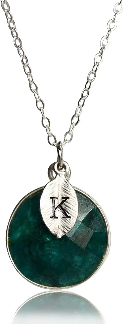 Susabella Round Birthstone Necklace - Personalized Gift for Her