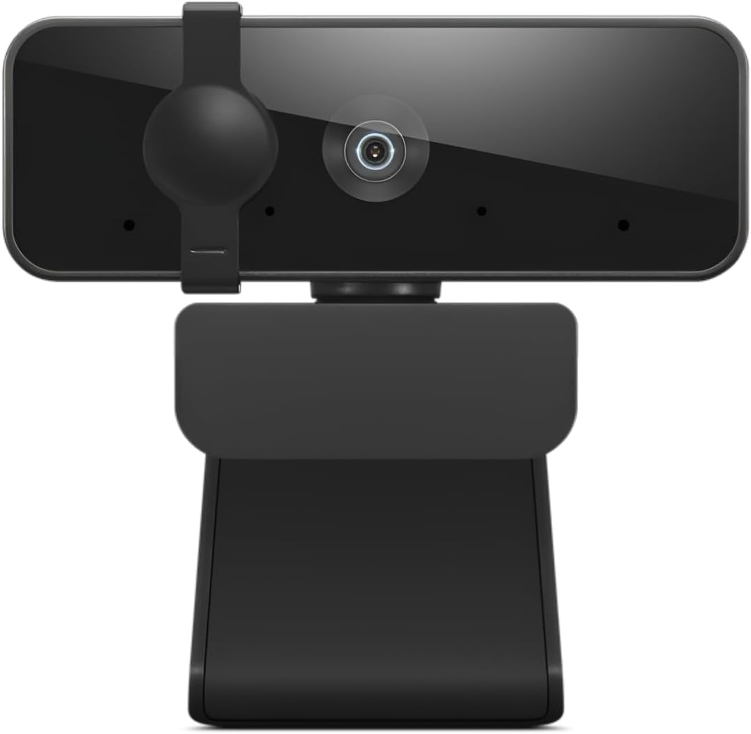 Lenovo Essential Full HD Webcam with Dual Microphone Features