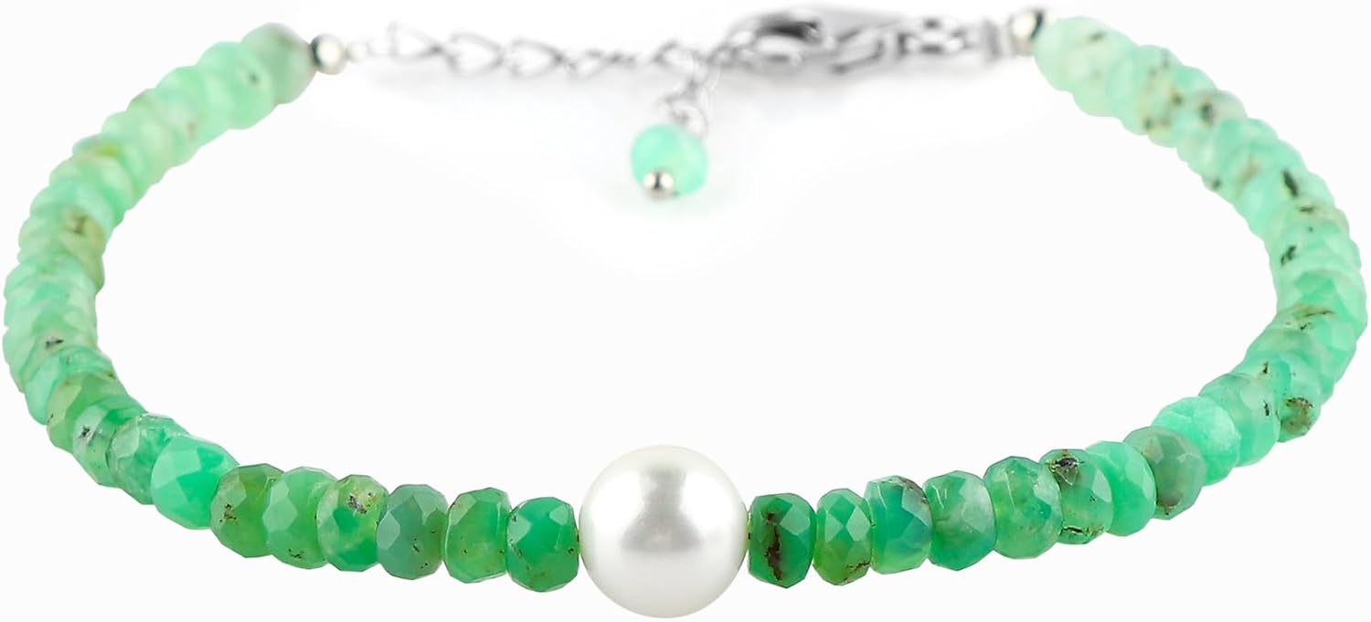 GEMSTONE BRACELETS - Hand-Crafted 925 Sterling Silver Jewelry