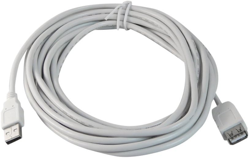 Extend Reach Easily with 15ft USB 2.0 Cable!