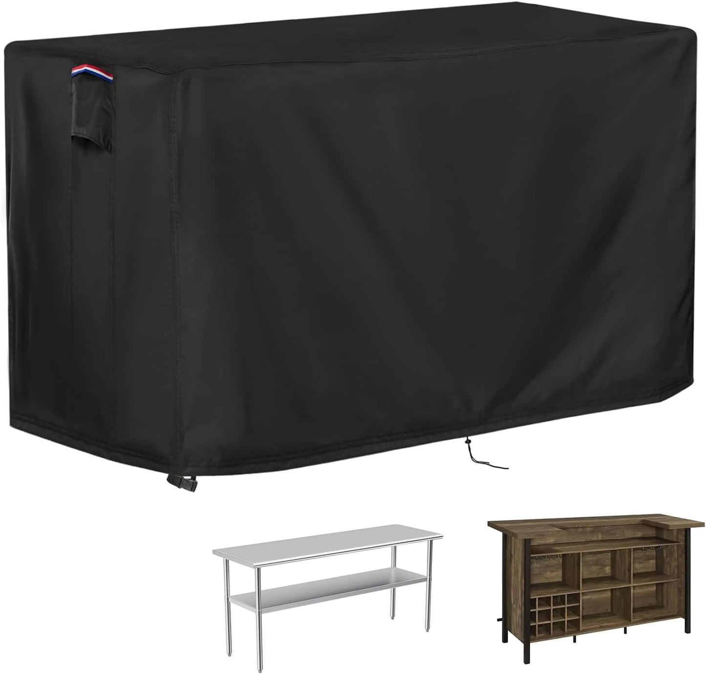 Outdoor Table Cover for Bar Height Furniture - Waterproof & Durable