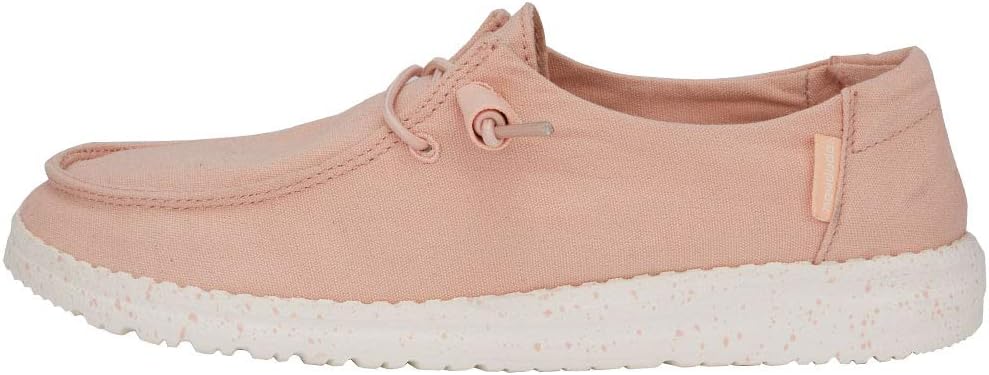 Hey Dude Women's Wendy Chambray Comfortable Lace Up Loafers