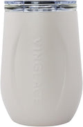 Stainless Steel Stemless Wine Glass by Vinglace for Wine Aficionados