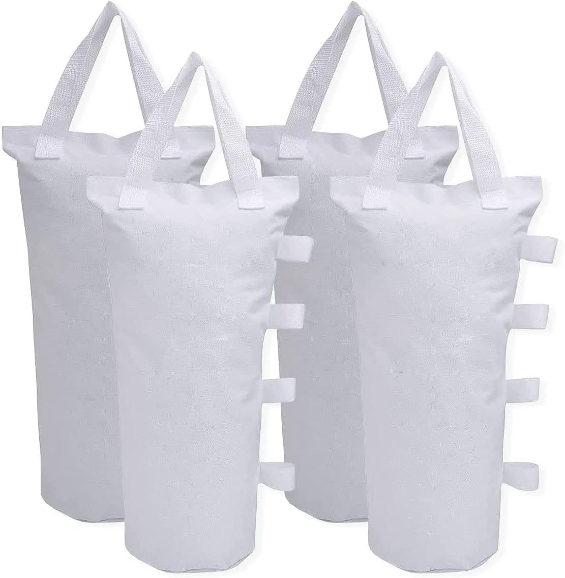 Stable Canopy Solution: 4 Pack White Sand Bags