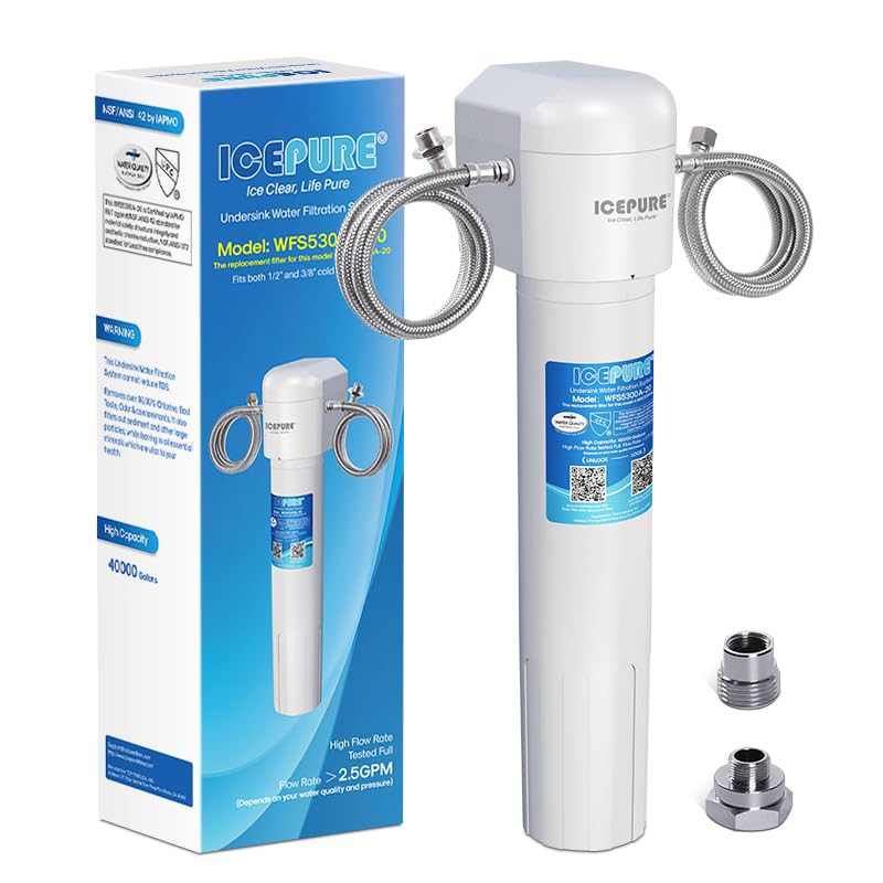 ICEPURE WFS5300A-20 Under Sink Water Filtration System Review