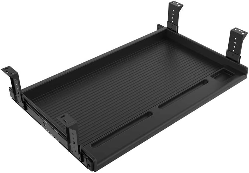 Adjustable Height Keyboard Drawer for Organized Workspace