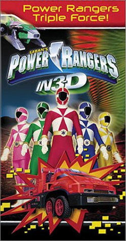 Immerse in Action: Power Rangers 3-D Blu-ray