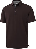 Men's Casual Polo Shirt Short Sleeve Mercerized Cotton Blend - Classic