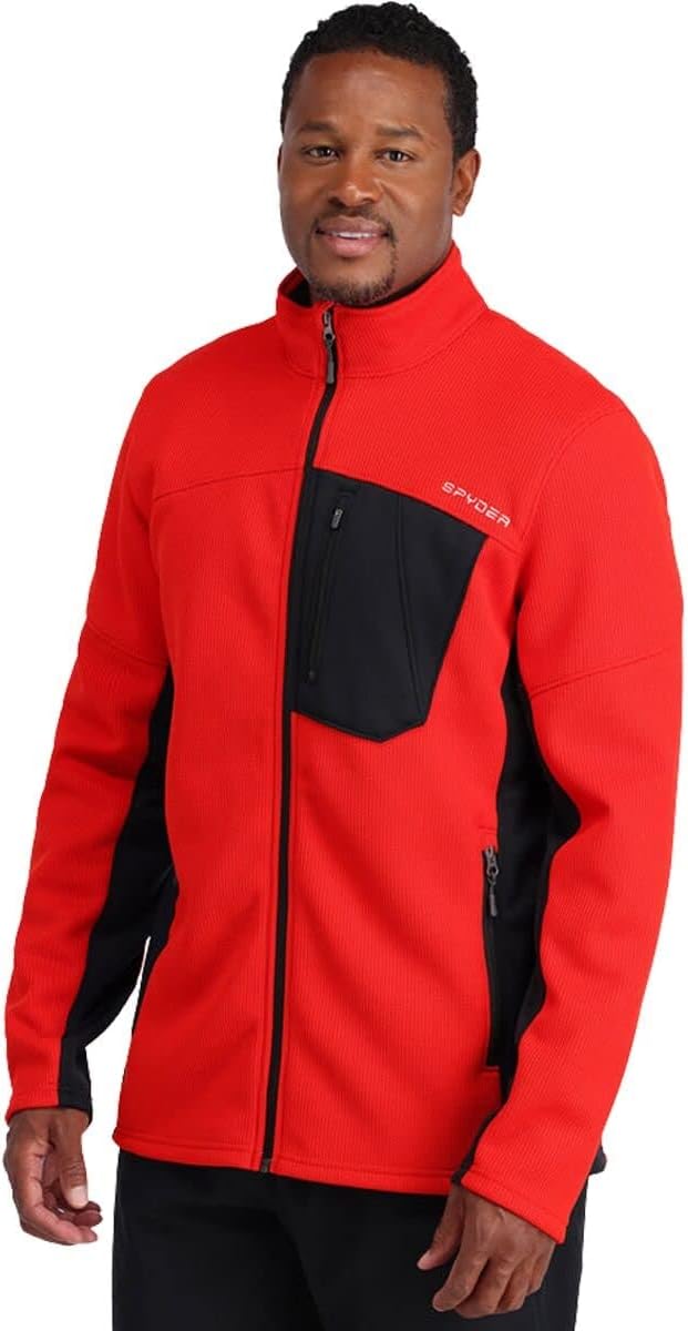 Spyder Men's Bandit Mid Layer Jacket - Ultimate Versatility