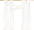 Wedding Arch Draping Fabric 2 Panels 32ft x 30in - Wrinkle-Free