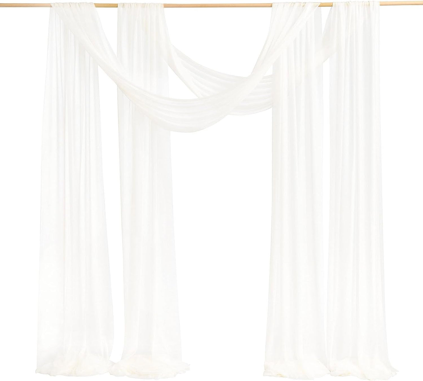 Wedding Arch Draping Fabric for Elegant Ceremony Backdrops